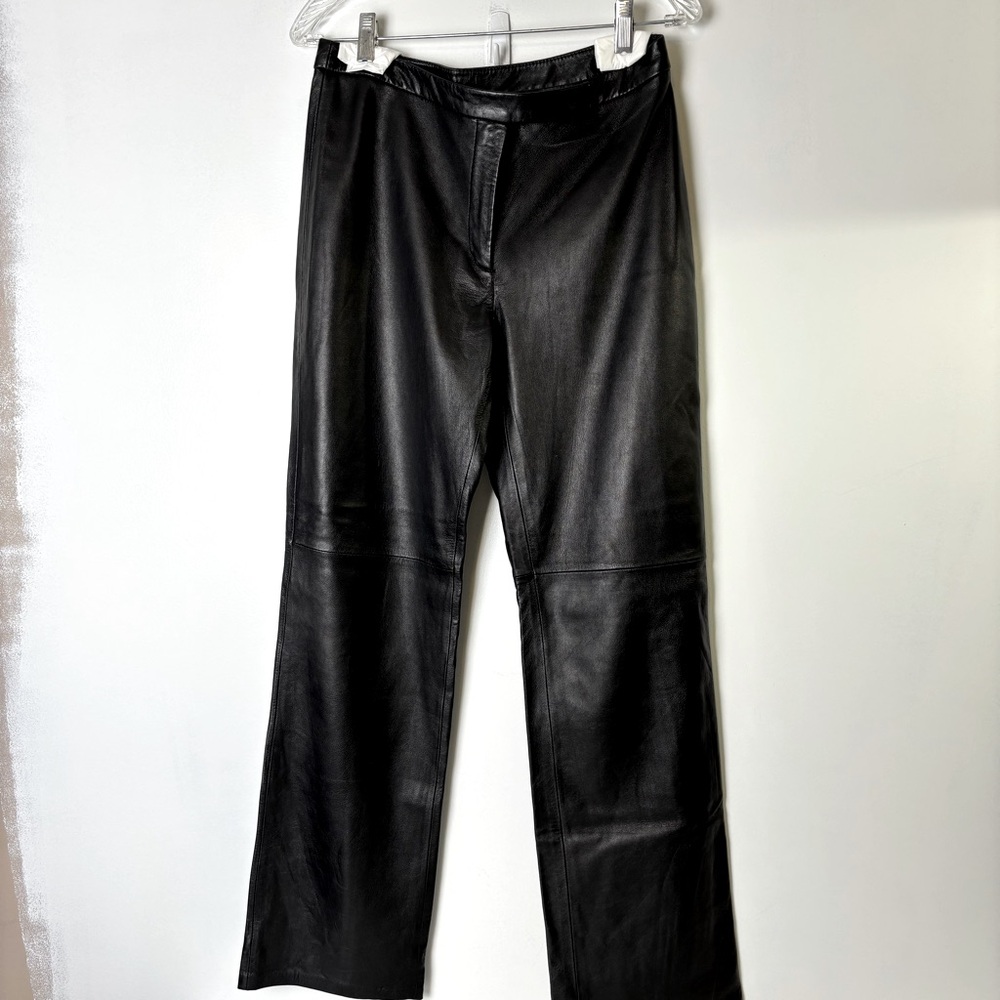 Clothes by Revue Black Lamb Leather Pants